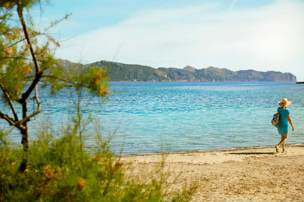 Beach, Hotel Panoramic Alcudia, Majorca