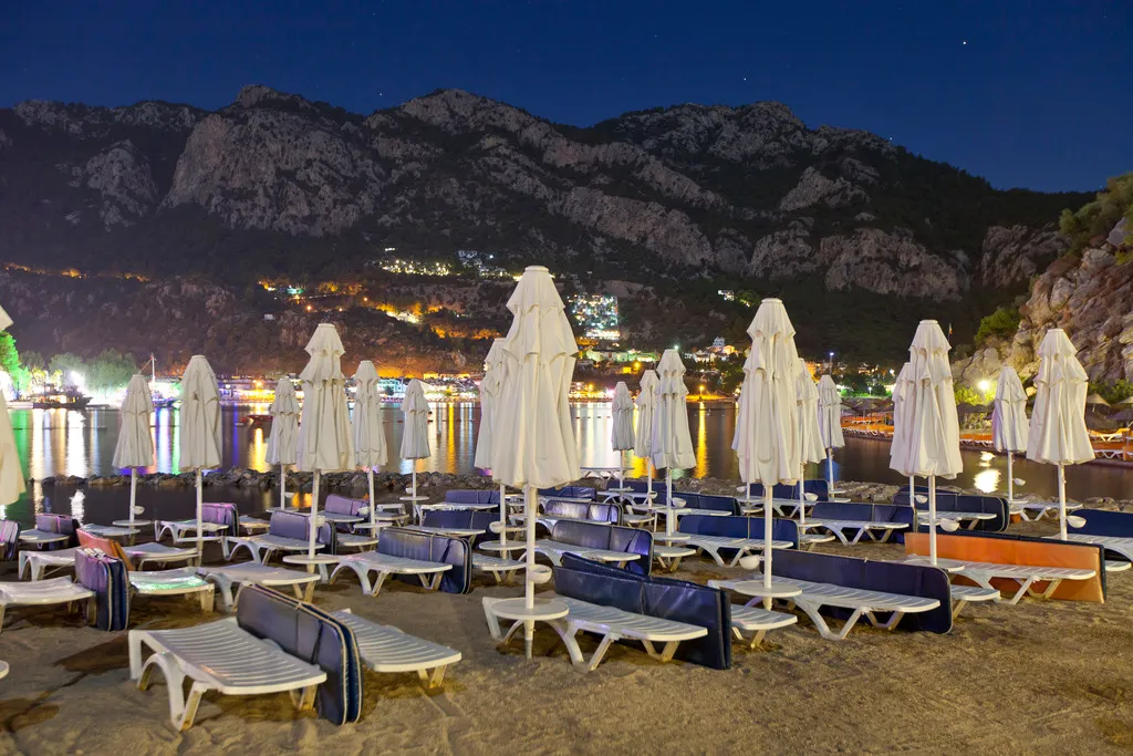 Beach, Turunc Resort Hotel, Dalaman
