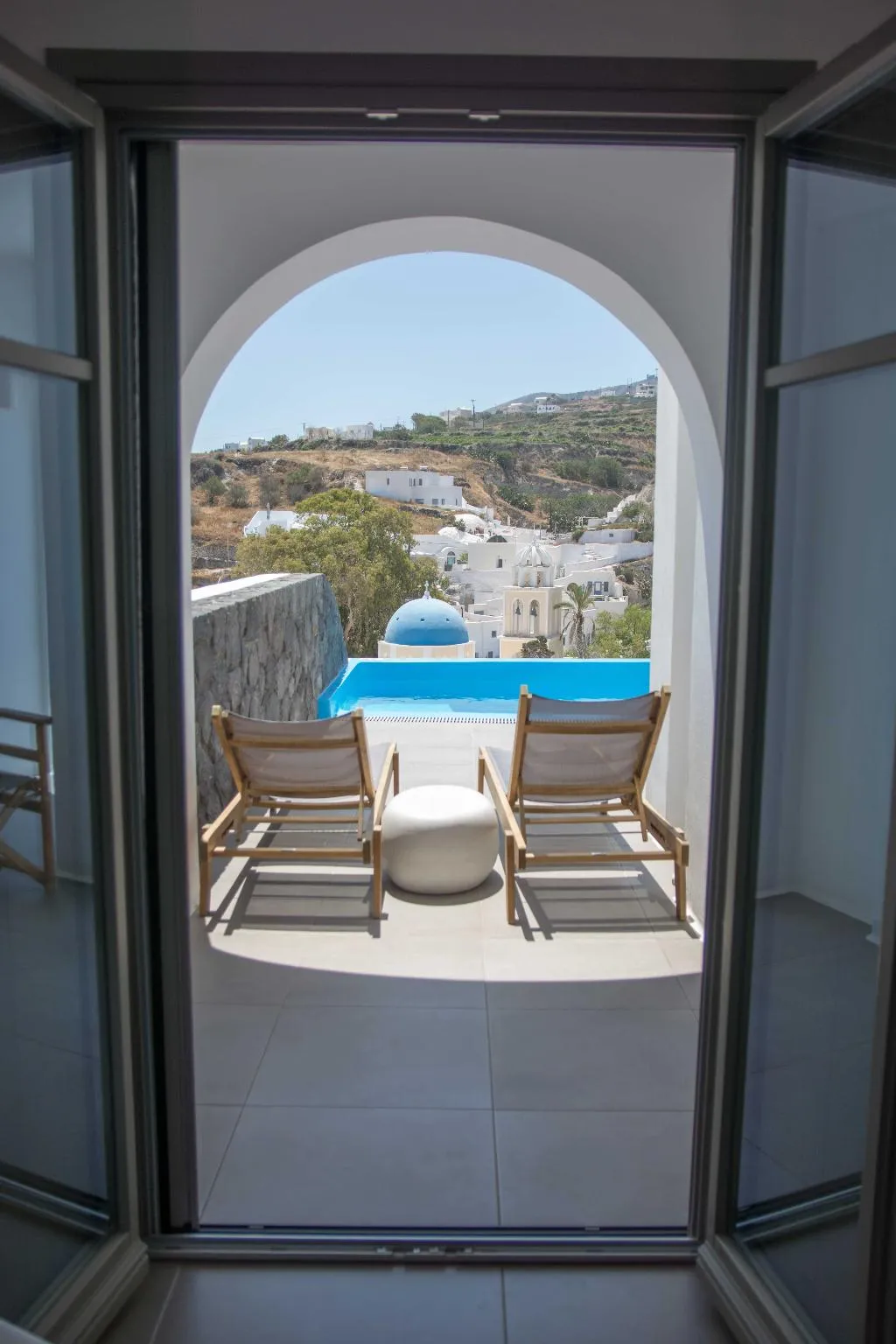 SUITE WITH PRIVATE POOL Room, Amphitrite Suites Santorini, Santorini