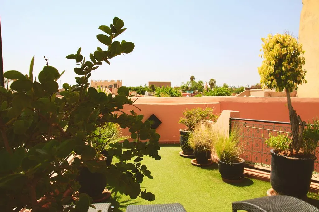 Terrace, Riad El Grably, Marrakech