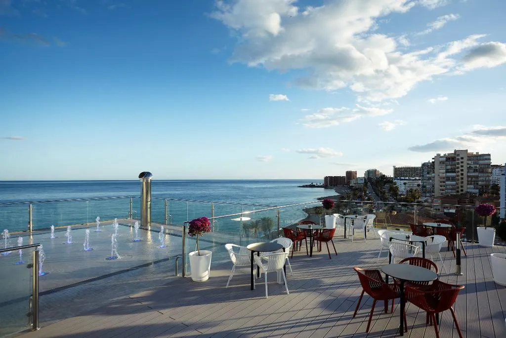 Terrace, Hotel Las Arenas Affiliated by Meliá, Costa Del Sol