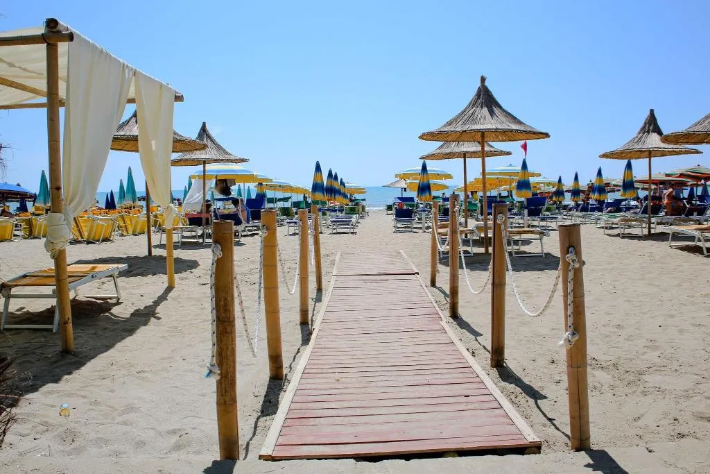 Beach, Bella Vista Hotel, Durres