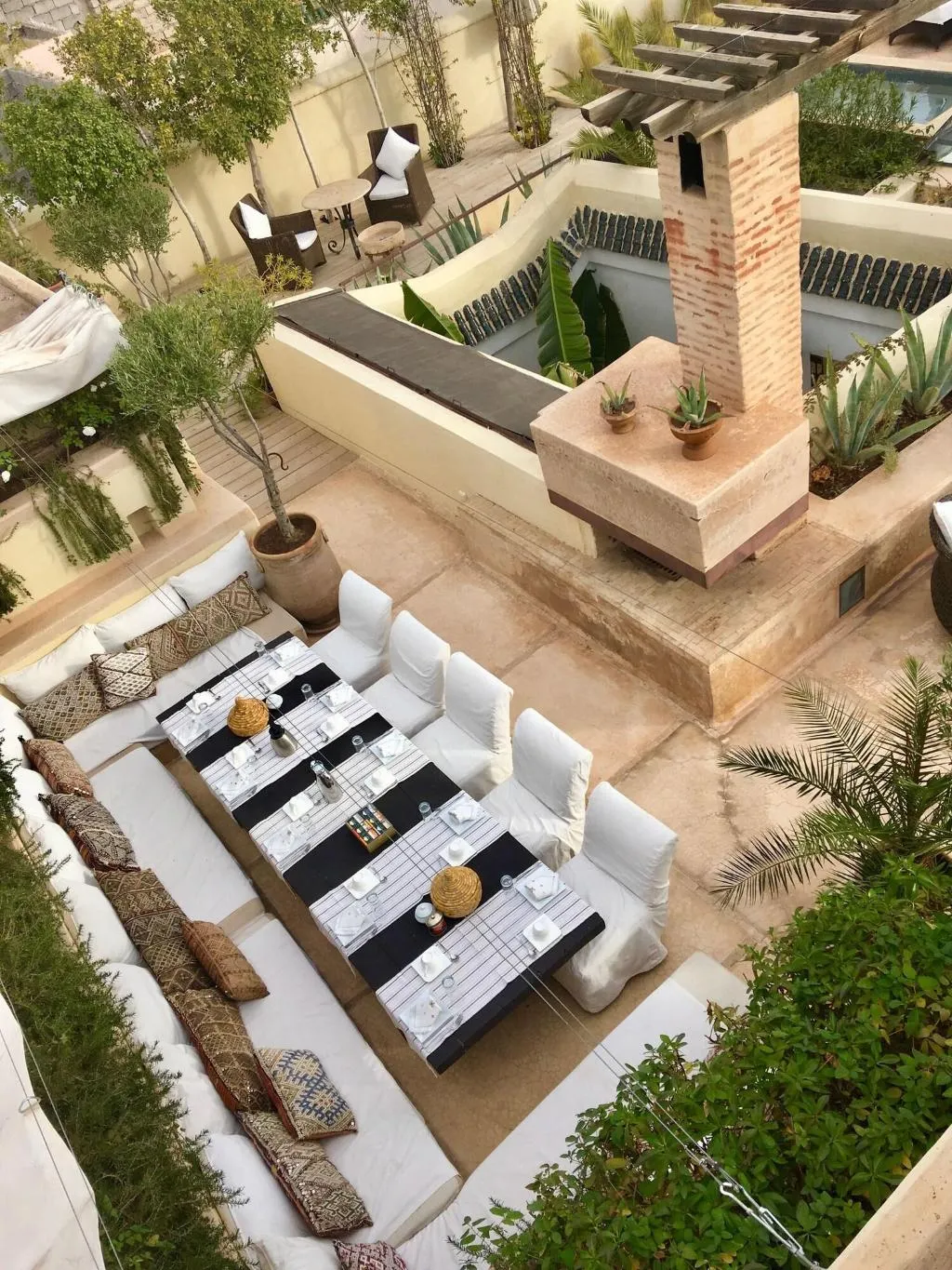 General view, Riad Camilia, Marrakech