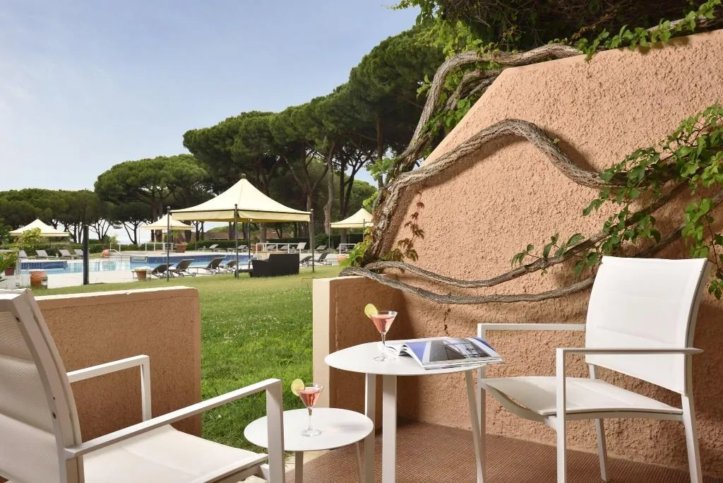 Terrace, Golf Hotel Punta Ala, Florence