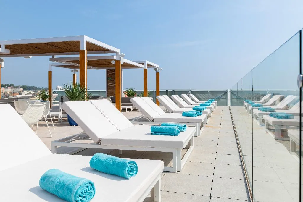 Terrace, L'Azure Hotel, Costa Brava