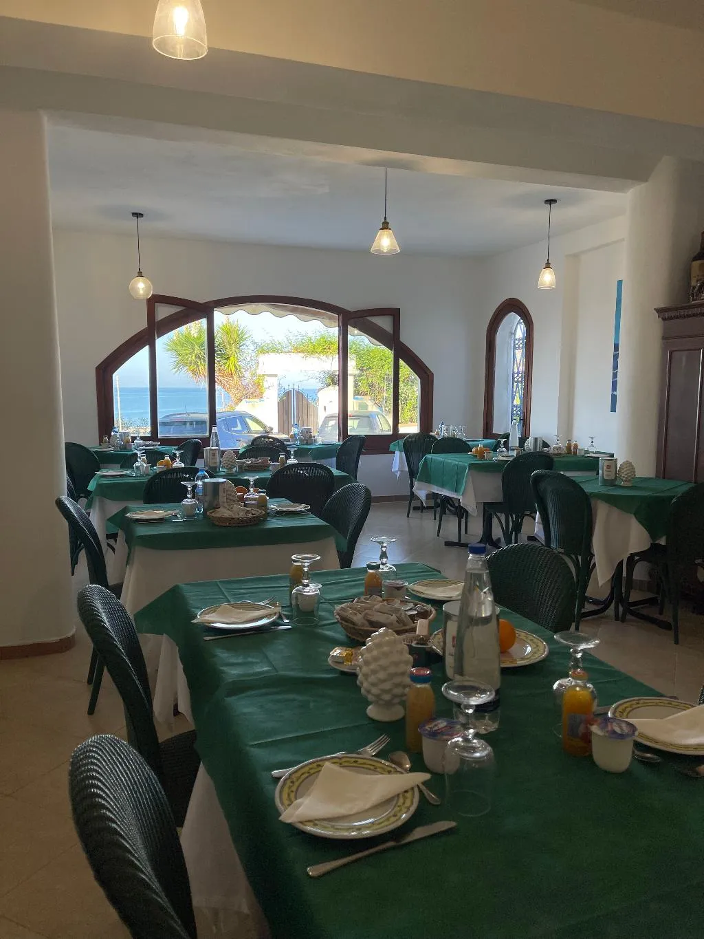 Restaurant, Hotel Miramare Garzia, Palermo