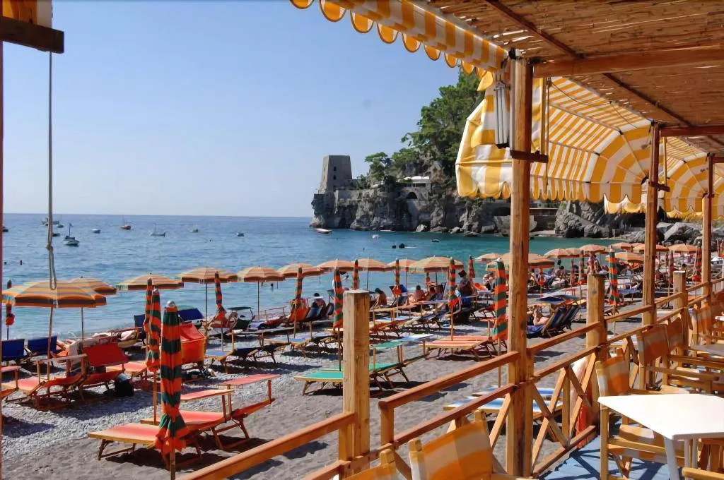Beach, Hotel Vittoria Positano, Naples