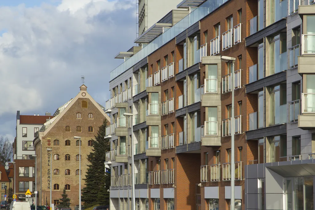 General view, Dom & House – Apartmenty Waterlane, Gdansk