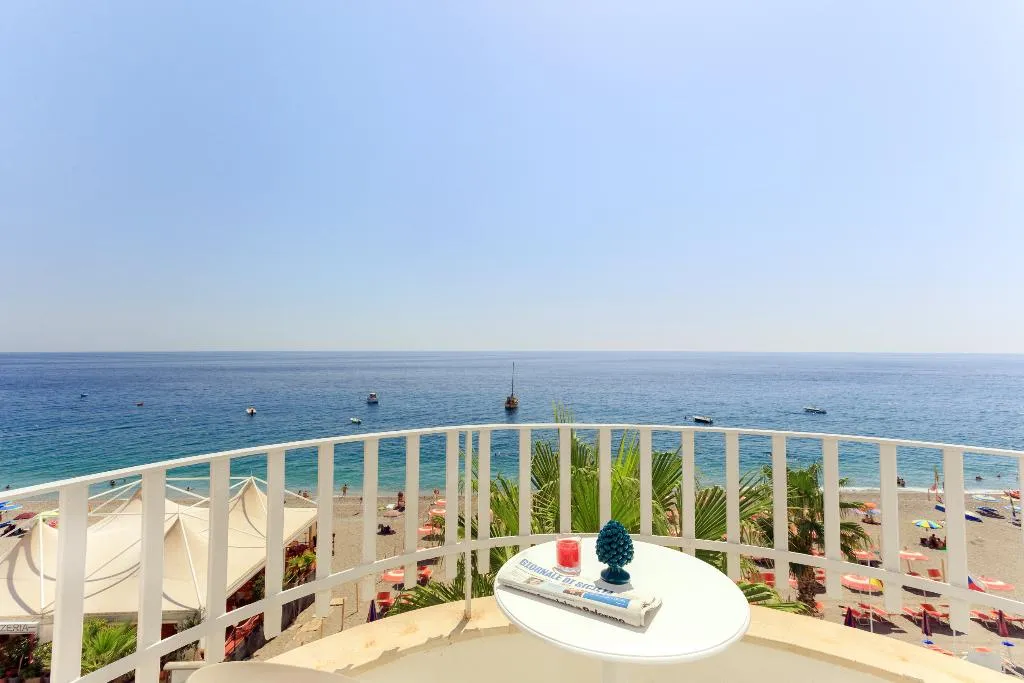 JUNIOR SUITE SEA VIEW WITH BALCONY Room, Albatros Beach Hotel - Letojanni, Taormina