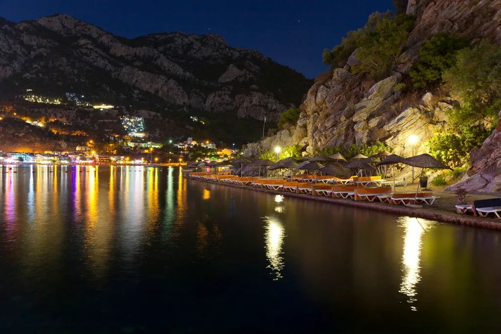 Beach, Turunc Resort Hotel, Dalaman