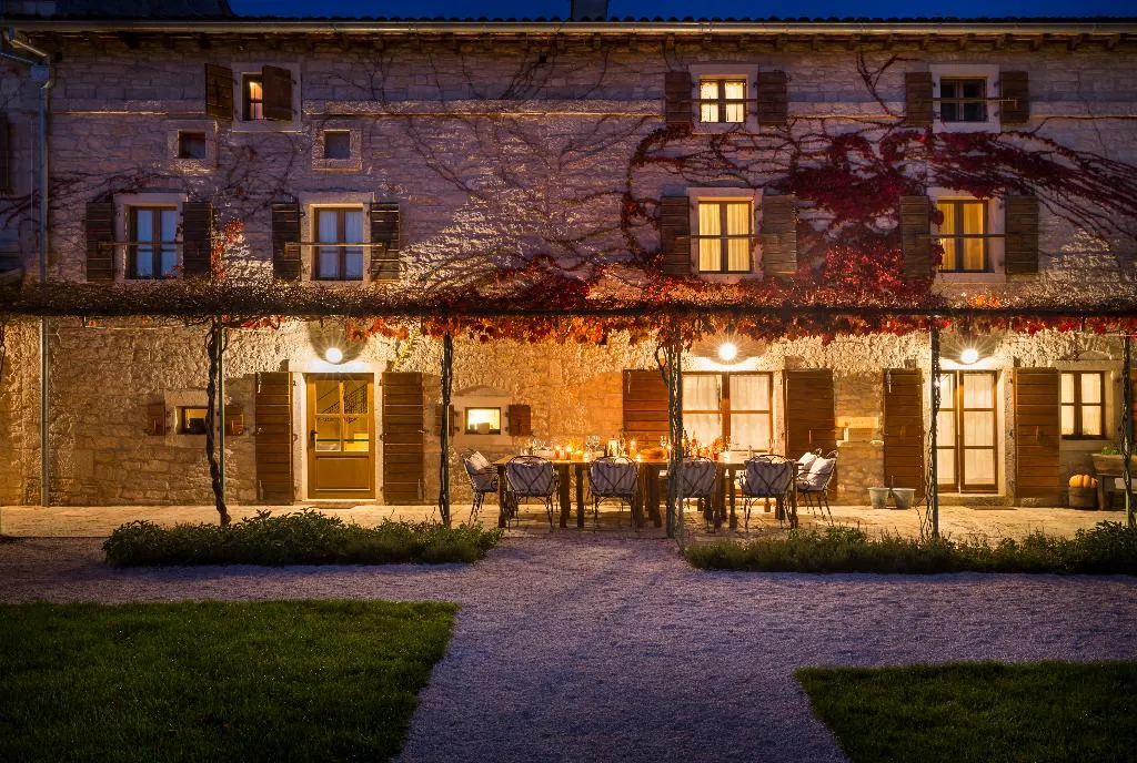 Terrace, Meneghetti Wine Hotel & Winery, Istria