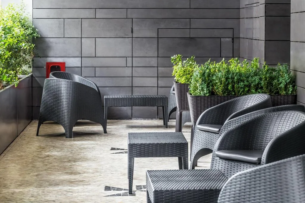 Terrace, Empire Lisbon Hotel, Lisbon