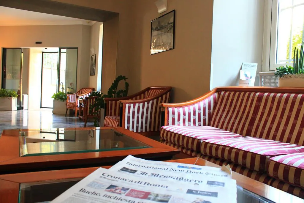 Lobby, Villa Torlonia Hotel, Rome