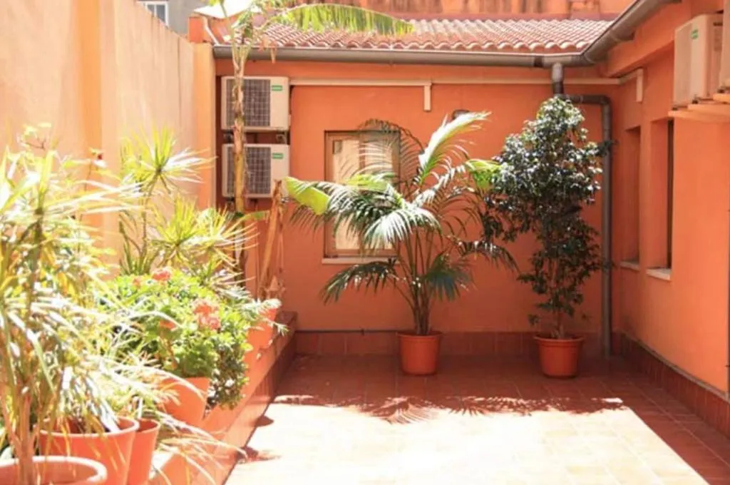 Terrace, Hostal Baler, Barcelona
