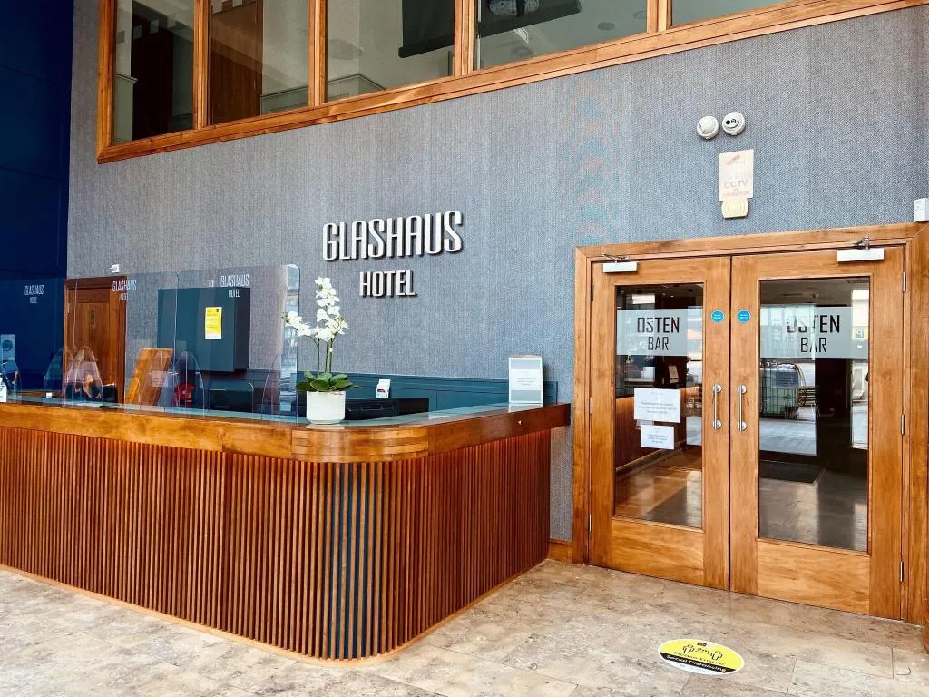 Lobby, Glashaus Hotel, Dublin