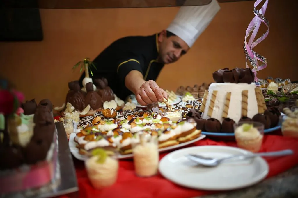 Restaurant, Le Paradis Palace, Tunisia
