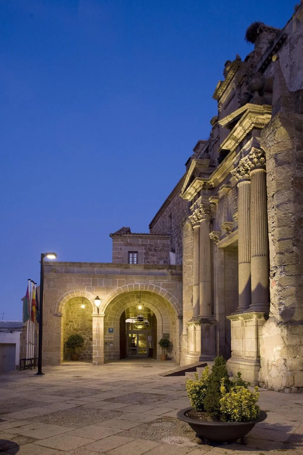 General view, Parador de Plasencia, Madrid
