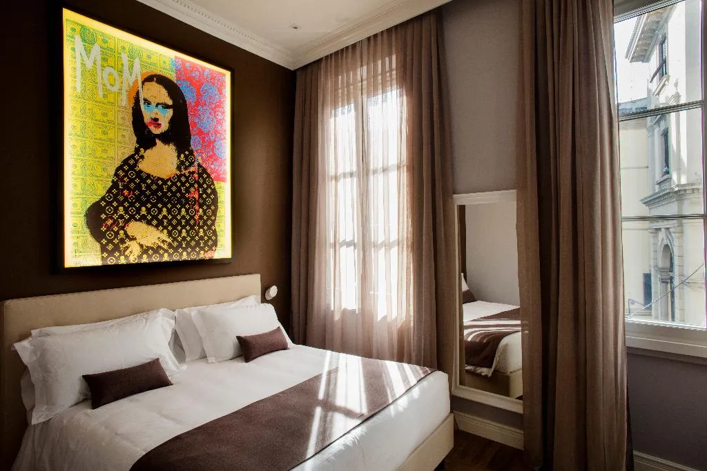 Double or Twin DELUXE Room, The Frame Hotel, Florence