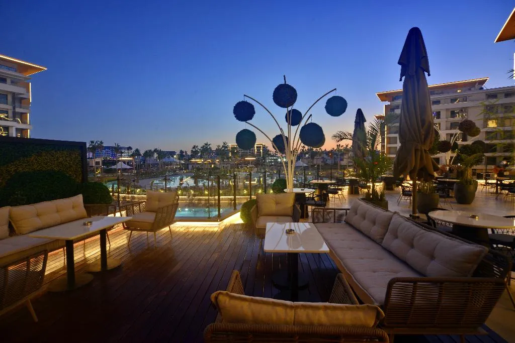 Terrace, Azura World Hotel, Antalya