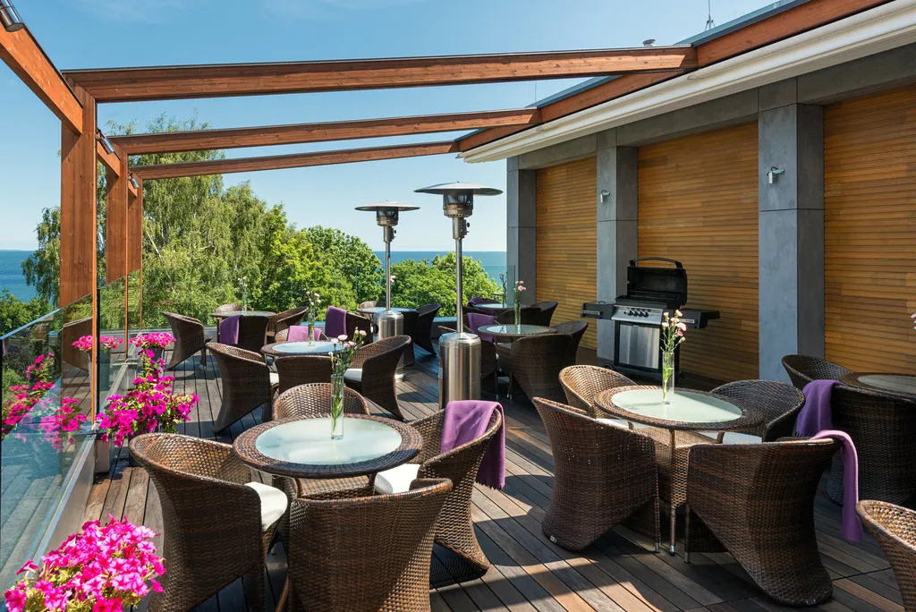 Terrace, Hotel Rozany Gaj - Destigo Hotels, Gdansk