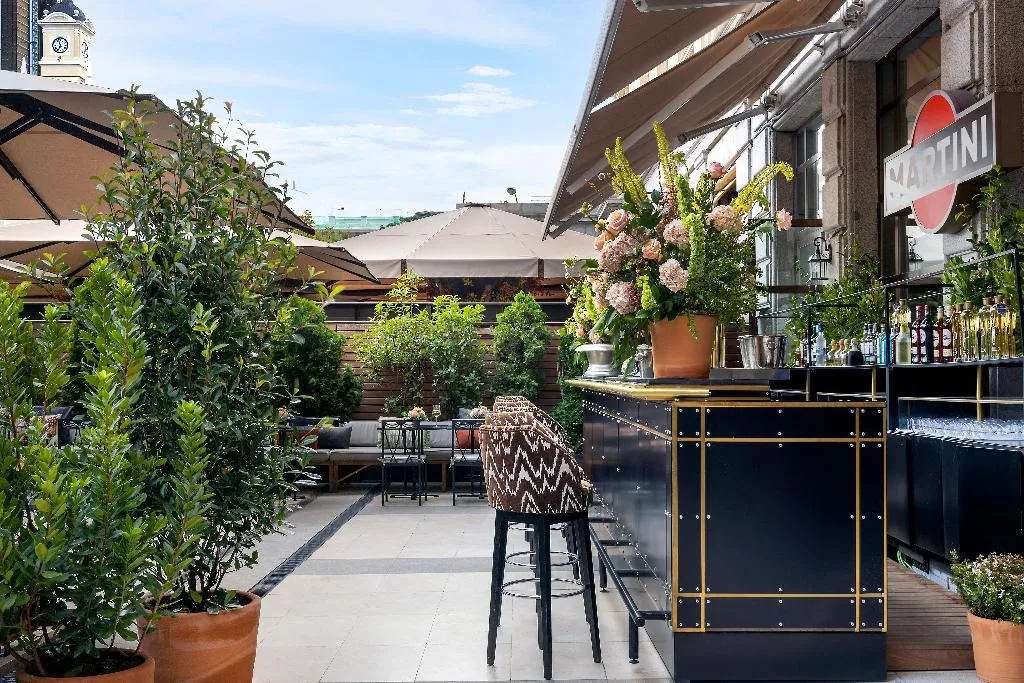 Terrace, Hotel Fenix Gran Meliá, Madrid