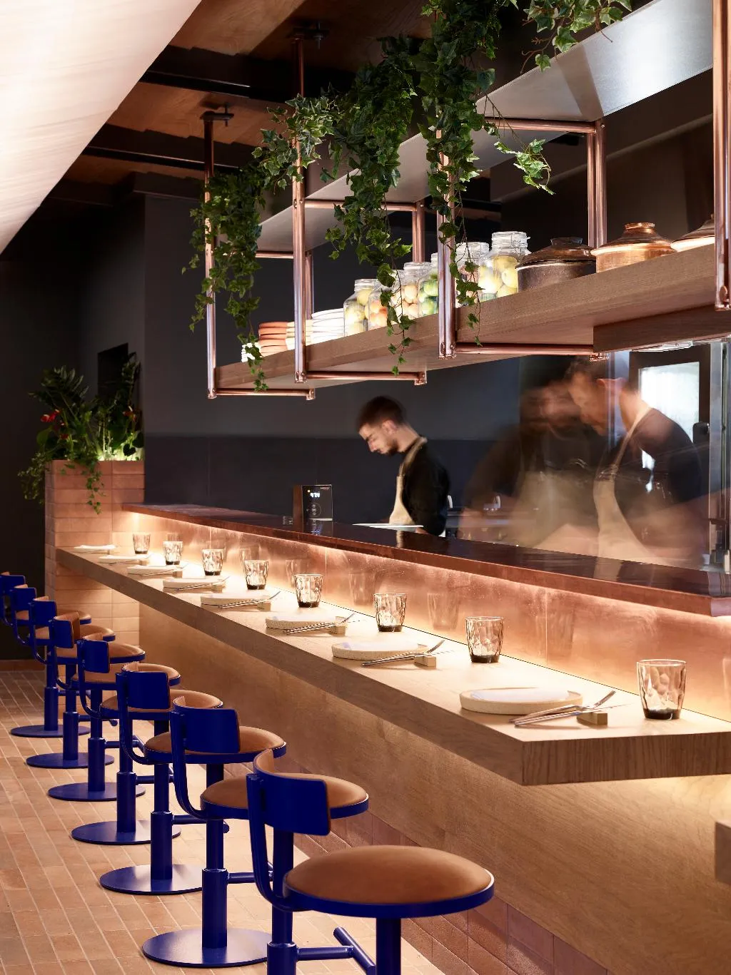 Restaurant, The Editor Hotel, Athens