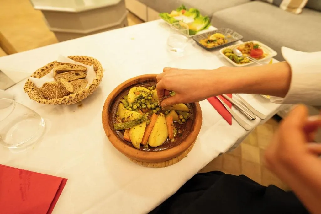 Restaurant, Ryad Selyen, Marrakech