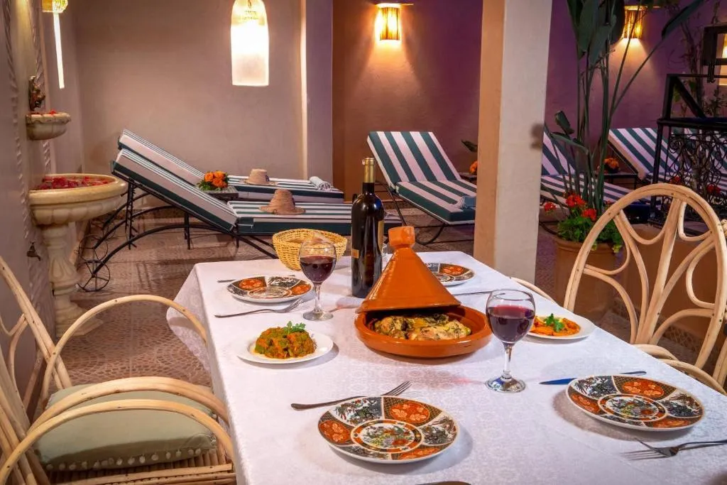 Restaurant, Dar Alibaba, Marrakech