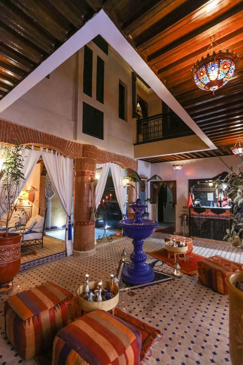 General view, Riad Christina, Marrakech
