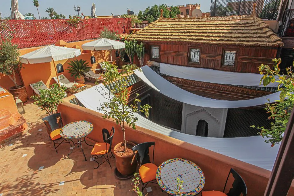 Terrace, Riad Melhoun & Spa, Marrakech