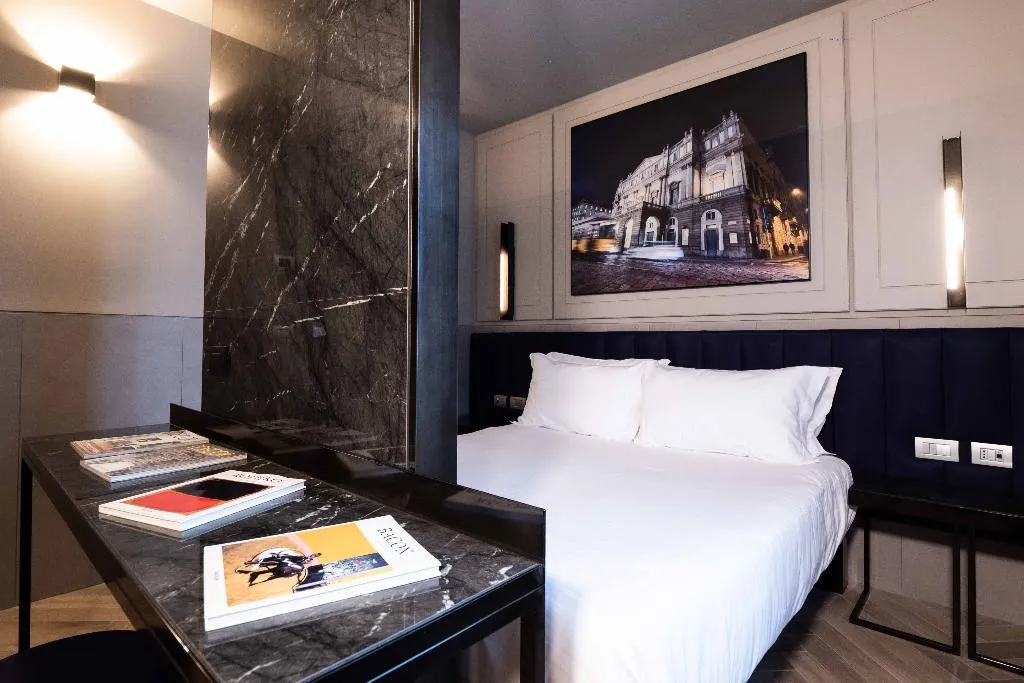 DOUBLE SINGLE USE WITH BALCONY Room, Heart Hotel, Milan