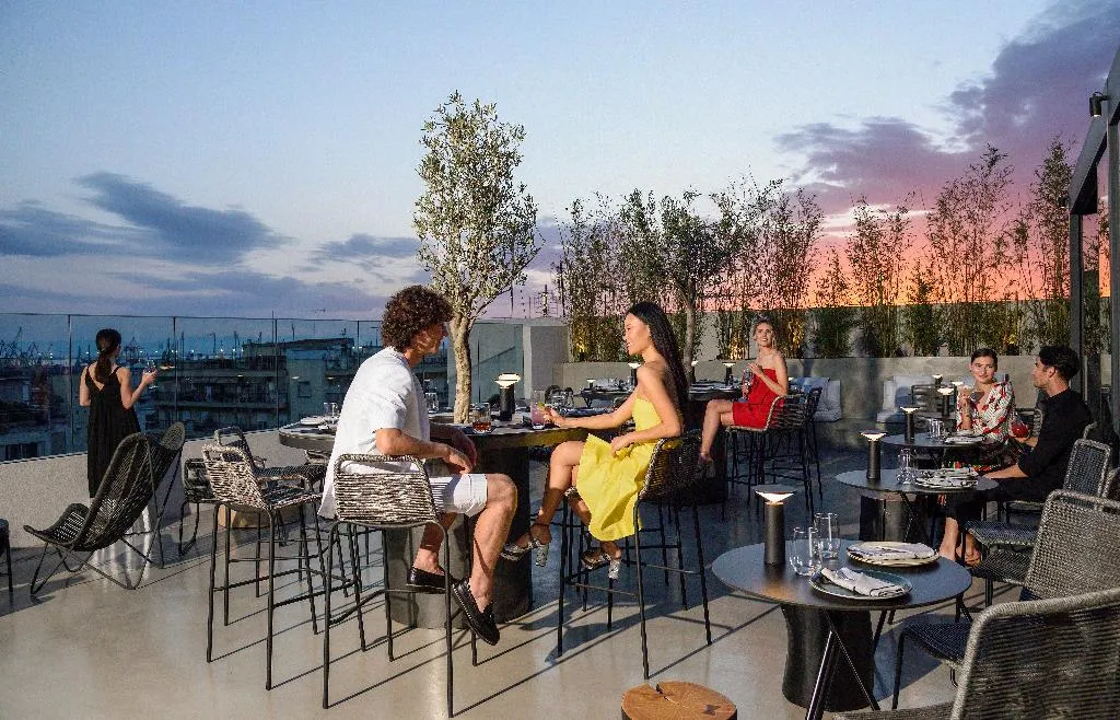 Terrace, Onoma Hotel Thessaloniki, Halkidiki
