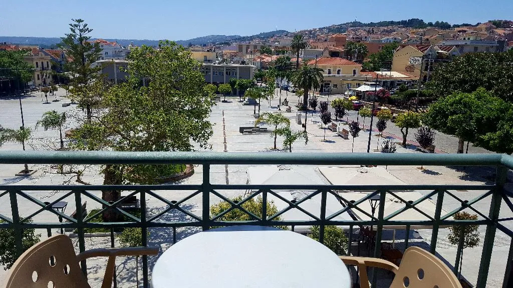 Terrace, Ionian Plaza Hotel, Kefallinia