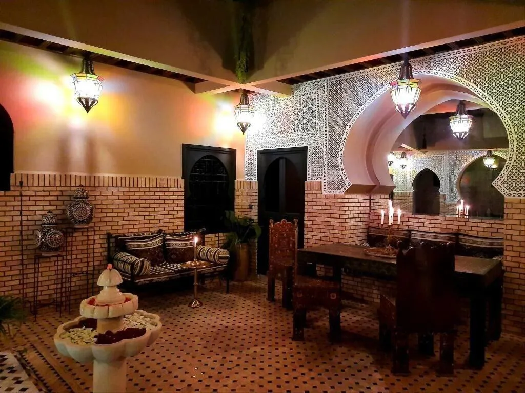 Lobby, Riad Irhalne, Marrakech