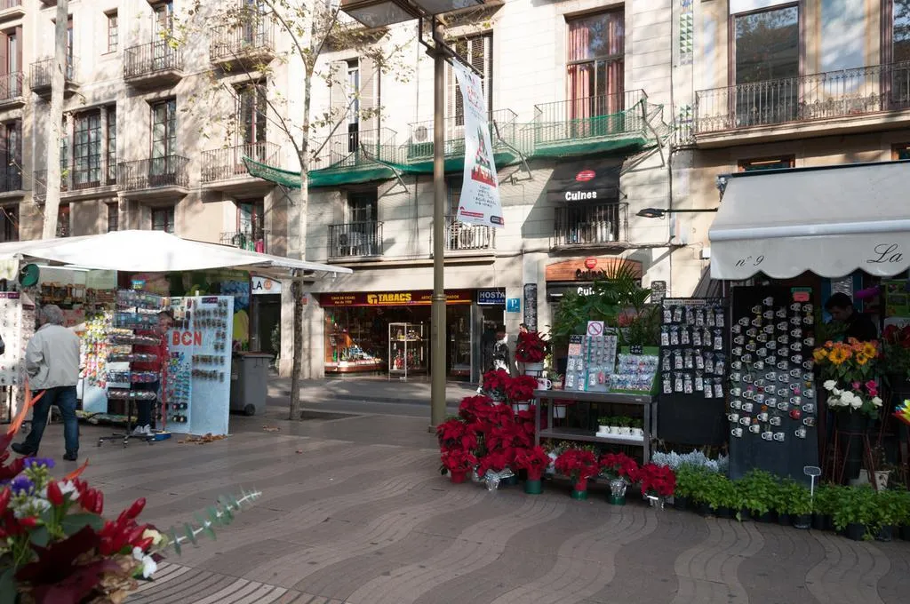 General view, Hostal Boqueria, Barcelona