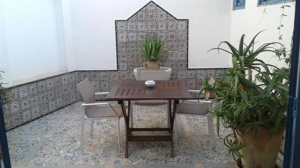 Terrace, La Villa Bleue, Tunisia