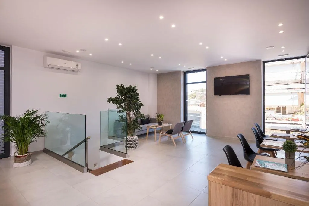 Lobby, Central City Hotel, Crete
