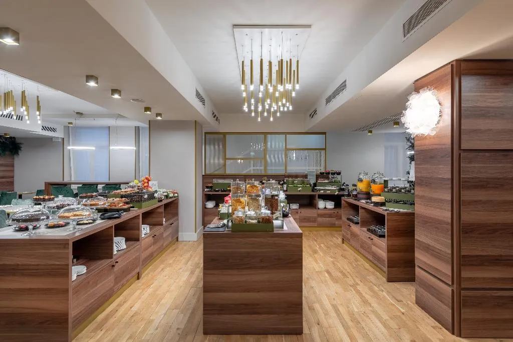 Restaurant, Hotel Tocq, Milan