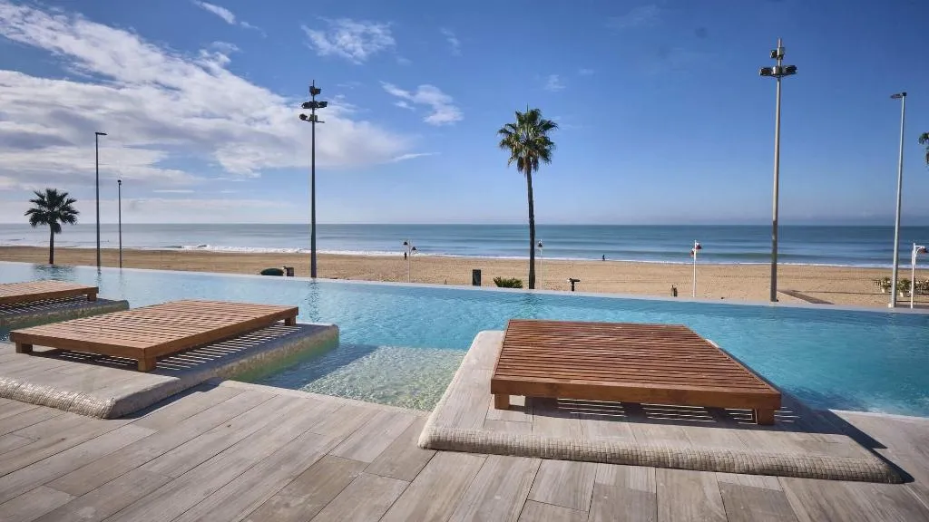 Terrace, Hotel Ca Diz Baha A By Q Hotels, Costa De La Luz