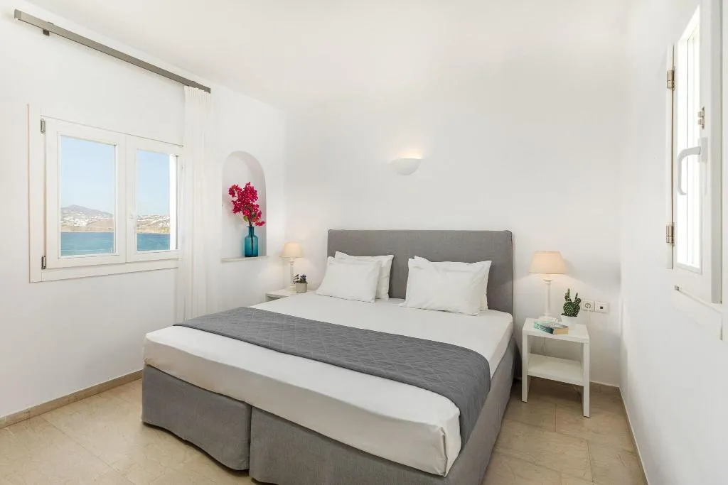 DOUBLE SEA VIEW Room, Corfos Hotel, Mykonos