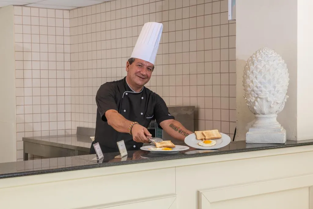 Restaurant, Hotel Club Eloro, Catania