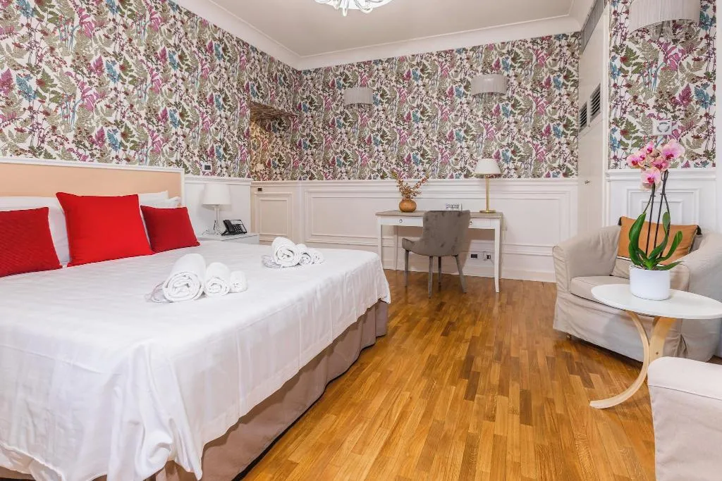 Room, Hotel Villa Mangili, Rome