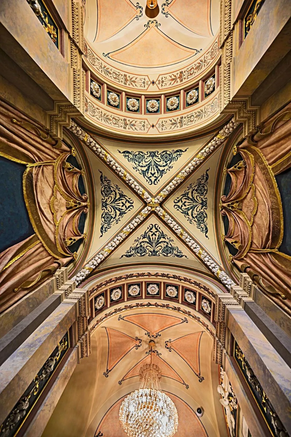 Lobby, Deminka Palace, Prague