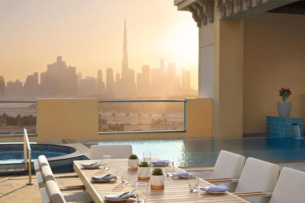 Restaurant, Marriott Executive Apartments Al Jaddaf, Dubai, Dubai
