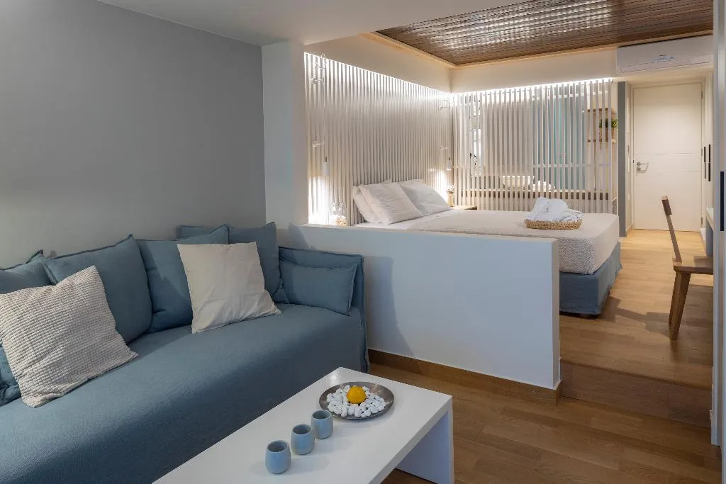 JUNIOR SUITE SEA VIEW Room, Atrium Hotel Skiathos, Skiathos