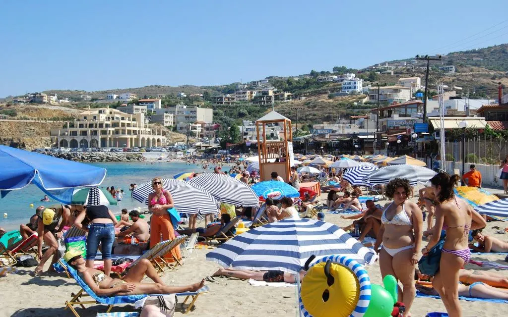 Beach, Renia hotel, Crete