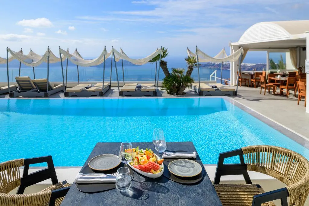 General view, Andromeda Villas, Santorini