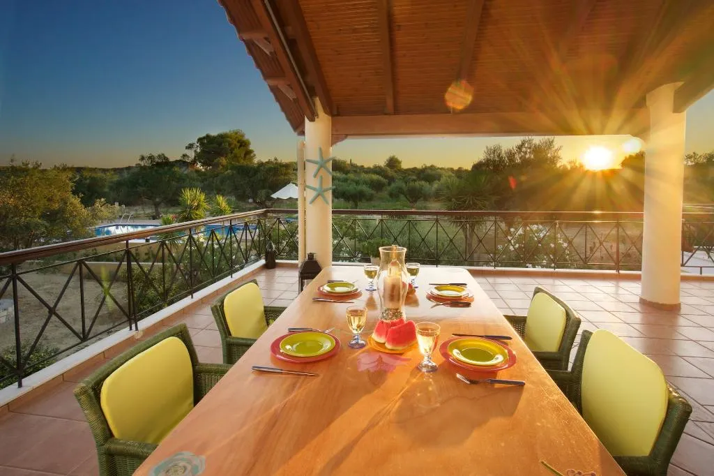 Terrace, Glavina Studios & Apartments, Kefallinia