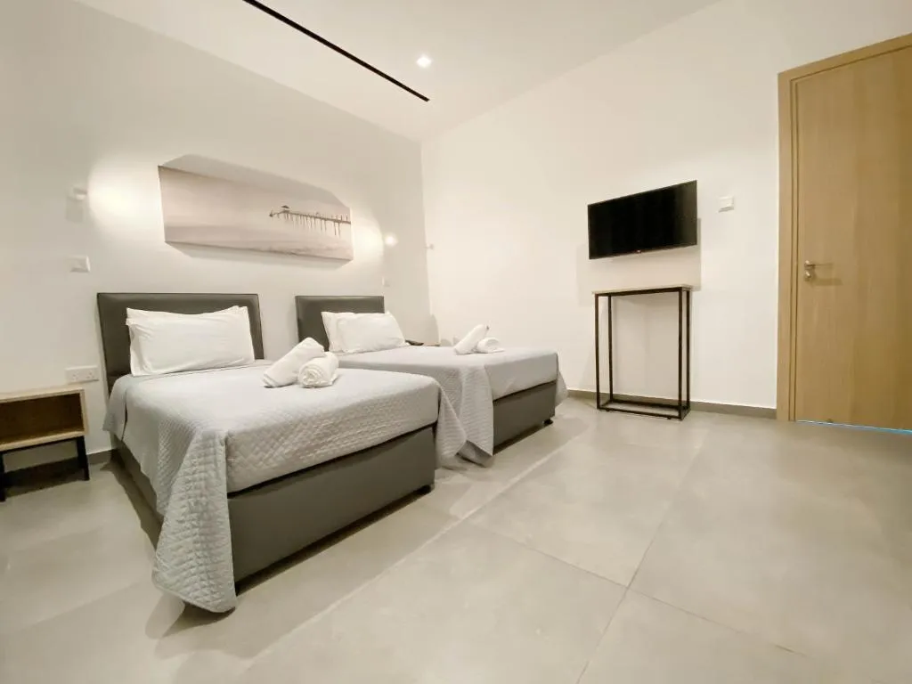 STUDIO TWO BEDS Room, Caramela Luxury Apartments, Cyprus
