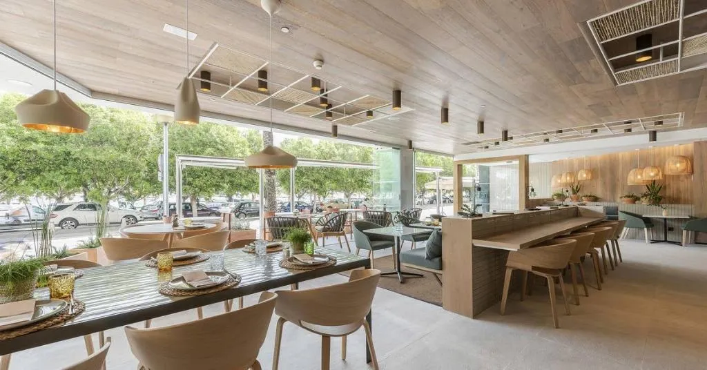 Restaurant, Melia Palma Marina, Majorca